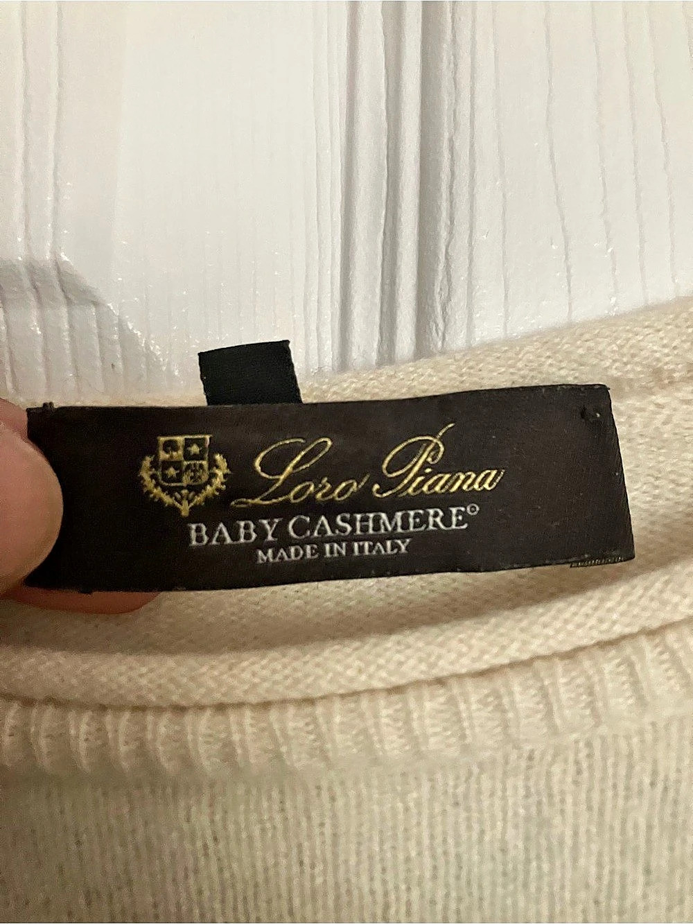 Loro Piana Striped Cashmere Sweater Size Italian 44 US XS - Picture 3 of 4